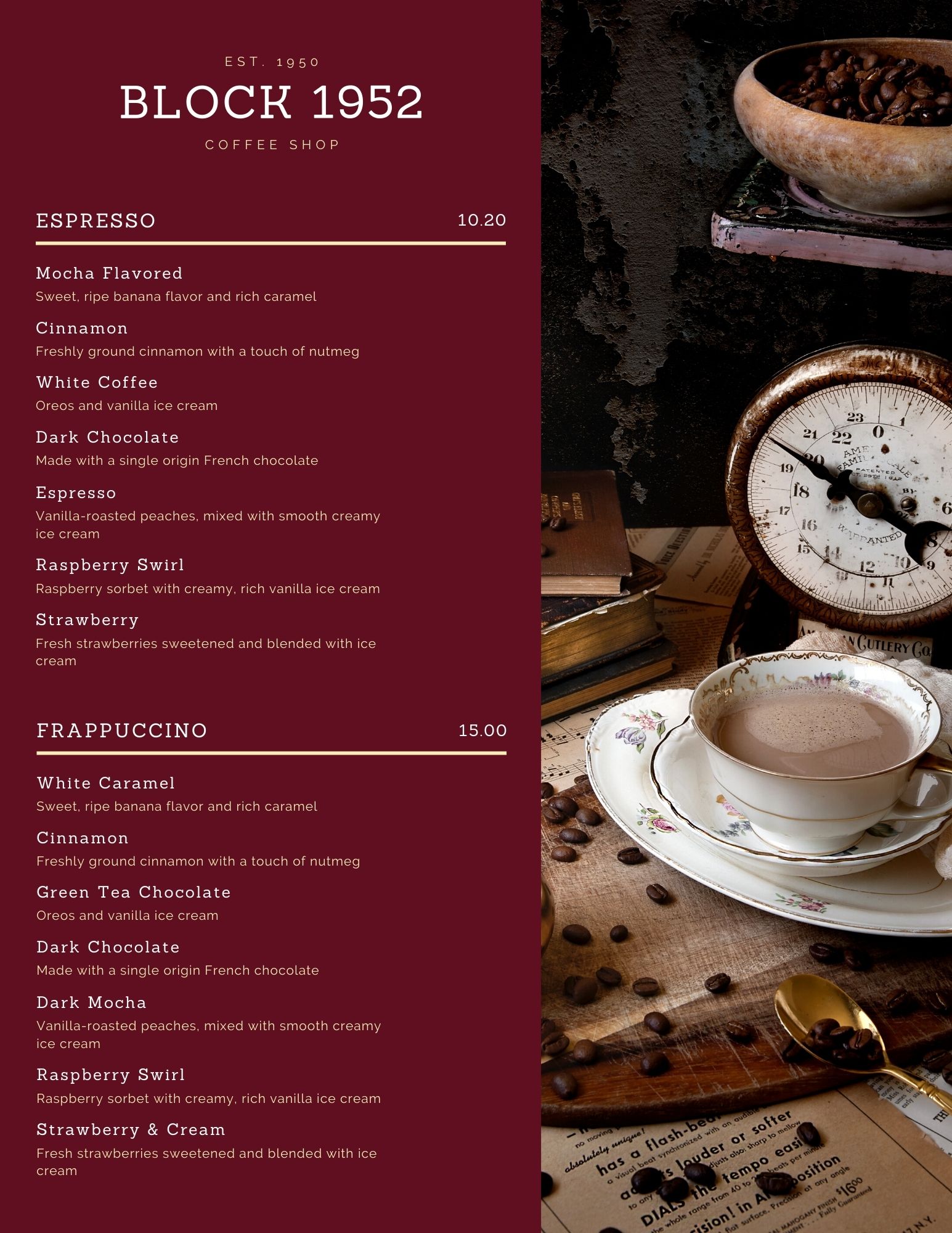 Restaurant PDF Menus - Customized And Branded For You